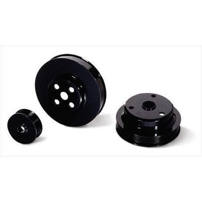 Jet Performance Products Underdrive Pulley Set (Black) - 90143